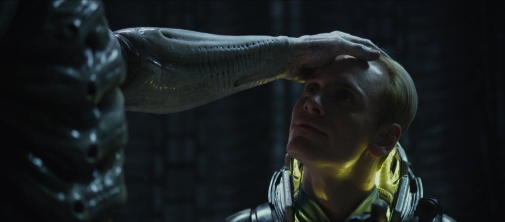 Prometheus - David meets an Engineer